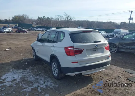 2011 BMW X3 xDrive28I из США, поврежденный, VIN 5UXWX5C51BL711913